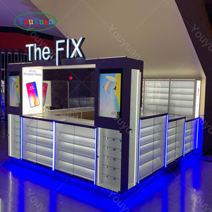 <strong>Cellphone</strong> Accessory Kiosk Phone Repair <strong>showcase</strong> Countertop <strong>Display</strong> Counter <strong>Showcases</strong> Glass <strong>Display</strong> for Phone Store Table - Product Image 4