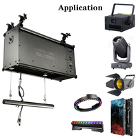 Treuil cinétique DMX Orbisfly Pro100d 100 kg, moteur de charge lourd 50d 150 kg 50 kg, treuil pour éclairage LED, treuil de levage pour équipement de scène