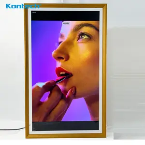 32 -65 Inch Wood Frame Wifi Large Size Digital Picture Photo Frame