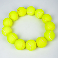 Pelota de Tenis Profesional de Alta Calidad, 57% Lana, Diámetro Aproximado de 65 mm, Peso 58 g, Rebote de 135-145 cm