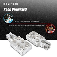 Borne de batterie plate négative positive Bevinsee pour la modification audio de voiture 4/0 AWG Standard SAE Northstar AGM35 AGM34 AGM24F