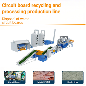 Equipo de Reciclaje de Placas de Circuito de Alta Eficiencia en Oferta, Línea de Producción de Separación de Resina y Metal de Placas de Circuito - Product Image 2