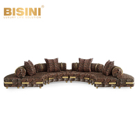 Lit pour animaux de compagnie moderne résistant à l'usure à imprimé léopard Décoration exquise Chambre Lit pour animaux de compagnie Chambre à coucher Lit pour animaux de compagnie OTTOMAN-DOG BED