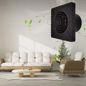 Customizable ABS Plastic Silent Black Bathroom Exhaust <b>Fan</b> Slim Bedroom OEM Electric Power Source Ball Bearing ODM Supported - Product Image 5