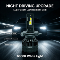 Venta de Fábrica: Sistema de Iluminación Automotriz de Doble Cobre de 70W, Bombilla LED Delantera H1 H3 H7 H11 9005 con Decodificador