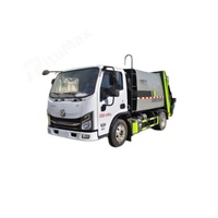 Nouveau camion compacteur de déchets Diesel 2026 de 12 m³ à usage intensif avec transmission 4x2 pour services d'assainissement urbain et gestion des déchets
