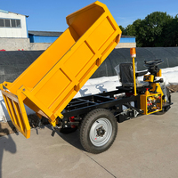 EK1 EK2 EK2.5 tricycle électrique à 3 roues avec benne basculante tracteur électrique mini dumper électrique tricycle cargo