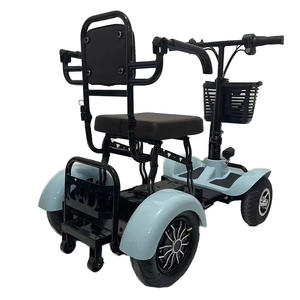 Patinete eléctrico de movilidad Holladay de 48V para ancianos y discapacitados, plegable y ligero, cuerpo abierto, diseño de 4 ruedas - Product Image 1