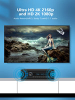 Câble HDMI 4K à 90 degrés 2.0b 18 Gbps Ultra HD ARC HDR Haute Vitesse Mâle-Mâle pour Home Cinéma PS5 TV