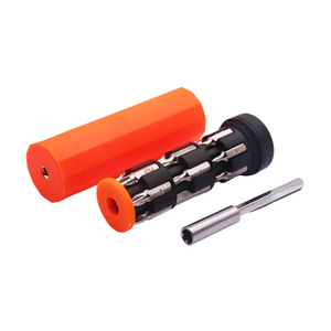 18 In 1 <b>Screwdriver</b> <b>Set</b> Cylindrical Portable Household Multi Functional Phillips Head Magnetic <b>Bits</b> For Diy Repair Tools - Product Image 4