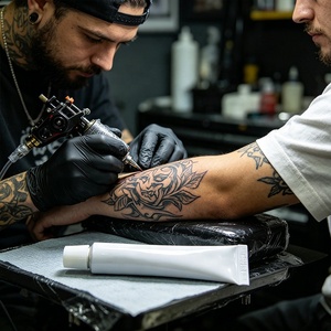 Crème de soin post-tatouage, formule à effet rapide et doux, aide la peau à se rétablir rapidement après l'opération de tatouage. - Product Image 3