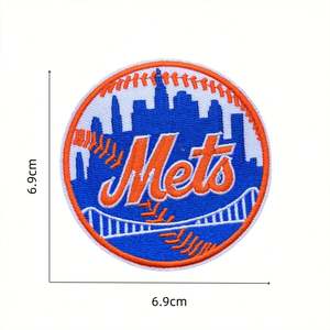 Juego Completo de Parches Bordados Termoadhesivos con Logotipo de Equipos de la Liga Mayor de Béisbol para <span class=keywords><strong>Gorras</strong></span> y Camisetas - Product Image 6