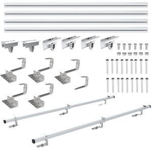 Kit de système de support de montage de toit de <span class=keywords><strong>panneau</strong></span> <span class=keywords><strong>solaire</strong></span> <span class=keywords><strong>crochet</strong></span> <span class=keywords><strong>solaire</strong></span> <span class=keywords><strong>crochet</strong></span> de serrage de rail <span class=keywords><strong>solaire</strong></span> pour 1-4 pièces Kits de <span class=keywords><strong>fixation</strong></span> de panneaux solaires - Product Image 5
