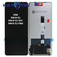 OEM/ OLED/ Incell LCD untuk Xiaomi POCO X3/ X3 Pro/ Mi 10T Lite COG LCD Display Touch Screen Digitizer Assembly