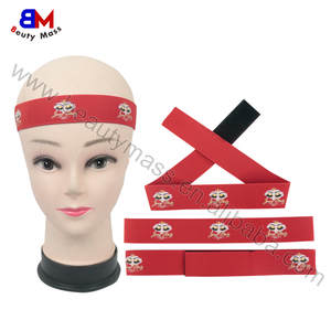 Bán Buôn Tùy Chỉnh Ren Tan Ban Nhạc Ren Ban Nhạc Với Logo Sang Trọng Có Thể Điều Chỉnh Đàn Hồi Tóc Ban Nhạc Cho Tóc Giả - Product Image 5
