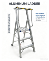 Échelle pliante en aluminium OEM avec structure stable pour usage commercial