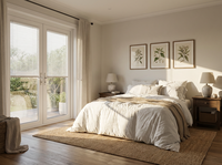 Porte chinoise moderne à double battant avec grilles décoratives, verre trempé, acier inoxydable, étanche et à rupture de pont thermique pour jardin et patio