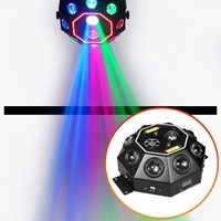Projecteur professionnel 150W 8-en-1 à tête mobile Bee Eye DMX512 avec faisceau laser RGB et stroboscope pour DJ, discothèque, soirée, KTV