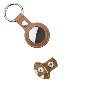 Étui Airtag en Cuir/TPU/Métal de Qualité Supérieure 2025 – Anti-Chute et Étanche – Compatible <span class=keywords><strong>Samtech</strong></span> – Design de Luxe – Vente en Gros - Product Image 2