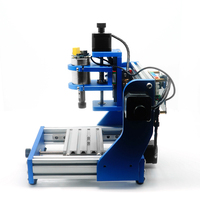 LY Desktop DIY CNC semua logam rel persegi Laser Mini mesin ukiran 1310 Pro untuk CNC pekerjaan kayu Router tembaga PCB