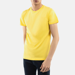 T-shirts graphiques épais 100 % coton grande taille pour hommes – T-shirts décontractés oversize vierges personnalisables avec logo pour hommes - Product Image 1
