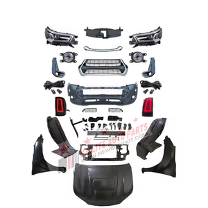 Kit de Conversión de Parachoques Delantero de Alta Calidad KLT para Hilux <span class=keywords><strong>Vigo</strong></span> 2004-2015, Actualización a Hilux Revo 2021 - Product Image 1