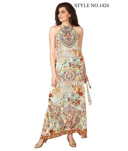 Vestidos informales elegantes para mujer, material de algodón de moda con escote asimétrico, ideal para trajes diarios cómodos, moda de fiesta - Product Image 2