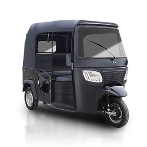 Triciclo Eléctrico de Acero con Carrocería Abierta para 4 Pasajeros, 1500W-4000W, >60V, Peso en Vacío 400-500kg, Velocidad 50-70km/h, Autonomía 90km, Tipo Tuk Tuk Eléctrico - Product Image 1