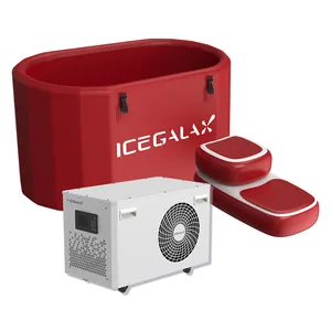 ICEGALAX Ice Bath Chiller Ozone Inflatable Pool Cold Water Plunge Recovery Water Cooled Cold Plunge Chiller With Filter