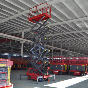 8M 10m 12M 14m kho điện 220V 380V kéo kéo thang máy di động trên không làm việc nền tảng thủy lực kéo thang máy - Product Image 3