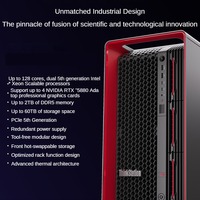 En Stock, Estación de Trabajo Gráfica Lenovo ThinkStation PX Tower, Dos Procesadores Intel Xeon, PC de Escritorio para Análisis de Datos e IA