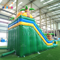 Winsun - Toboggan aquatique gonflable commercial en PVC, ignifuge, étanche et sans plomb, idéal pour les fêtes en plein air et les aires de jeux pour enfants - Vente chaude
