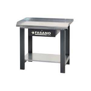 Fasano Tools Metal Workbench With <b>Drawer</b> And Shelf 36x24 Inch Heavy Duty <b>Workshop</b> Table For Garage Use - Product Image 1
