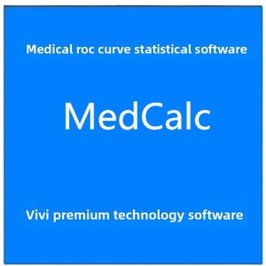 Logiciel d'analyse de la courbe ROC médicale MedCalc versions 220 et 202 (chinois, anglais) – Inclut un tutoriel vidéo gratuit – Éducatif - Product Image 2