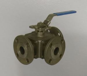 Válvula de Bola de 3 Vías SS - Product Image 1
