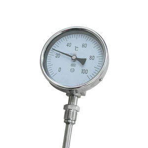 1/2npt औद्योगिक बायमेटल थर्मामीटर बॉयलरों के लिए औद्योगिक तापमान नापने का यंत्र - Product Image 2