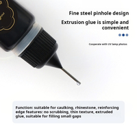 Nouveau Style professionnel colle à ongles doux gros bord étanchéité sans lavage calfeutrage colle forte pour bricolage autocollants en gros