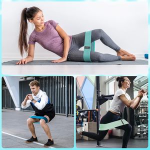 Stoff Hüft bänder 3 Stück schwerer Widerstand Elastic <span class=keywords><strong>Loop</strong></span> Yoga Fitness Gym Workout Bänder für Übung Bodybuilding, Physiotherapie - Product Image 6