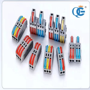 Phổ nhanh Splice kết nối 1P hai lõi Push-in dây thiết bị đầu cuối 0.75-2.5mm2 Led điện đồng liên hệ với dây 2P pins - Product Image 5
