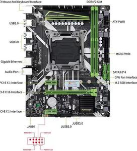 Carte mère HUANANZHI X99 Xeon LGA2011-3 Quatre canaux DDR4 128G pour serveur Carte mère X99 F8/8M/TF-Q/TF Carte mère X99 F8 8M T - Product Image 6