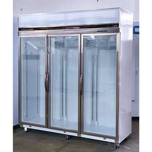 Congelador Comercial para Tiendas, Equipo de Refrigeración, Congelador Vertical con Tres Puertas de Vidrio - Product Image 4