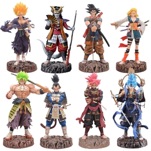 15 Estilos, Figuras de Anime de 30 cm, Super Saiyan Dragon, <span class=keywords><strong>Samurai</strong></span> GK, Son Goku, Vegeta, Broly, Gohan, Frieza, Figuras de Acción con Espada - Product Image 1
