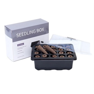 Kit de démarrage professionnel pour semis à 20 cellules - Barquettes et pots isolés pour la culture à domicile - Product Image 1