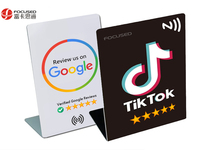 Support de table NFC personnalisé Support NFC acrylique RFID pour Google
