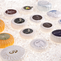 Savon miniature jetable de qualité supérieure, biodégradable et écologique pour hôtel