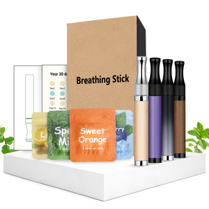 Bastón de Respiración de Madera de Nogal Zen con Rastreador de Hábitos para Calmar el Nervio Vago y Proporcionar Alivio Diario del Estrés para Ejecutivos - Product Image 2