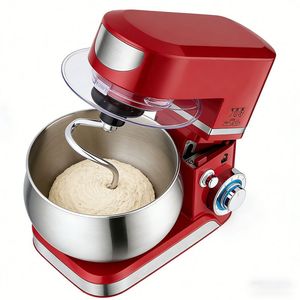 Nouveautés Batteur sur socle électrique avec boîtier en plastique ABS Capacité de 5 L 6 réglages de vitesse Conception à tête inclinable Crochet à pâte Mélangeur - Product Image 6