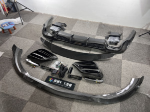 W223 Sợi Carbon Phí<span class=keywords><strong>a</strong></span> Trước Bumper Lip Phí<span class=keywords><strong>a</strong></span> Sau Khuếch Tán Spoiler Cho Mercedes Benz S <span class=keywords><strong>Class</strong></span> W223 450 Áo Ngực-Xe Buýt Phong Cách Bodykit - Product Image 2