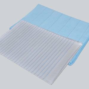 ผ้าใยสังเคราะห์กันน้ำกันไฟฟ้าสถิตย์สำหรับเสื้อผ้าผ่าตัดแบบใช้แล้วทิ้ง SMS แบบใช้แล้วทิ้ง - Product Image 3