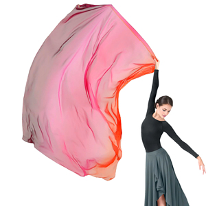 Bendera tarian fleksibel wanita bendera ibadah menari bendera persegi panjang - Product Image 4